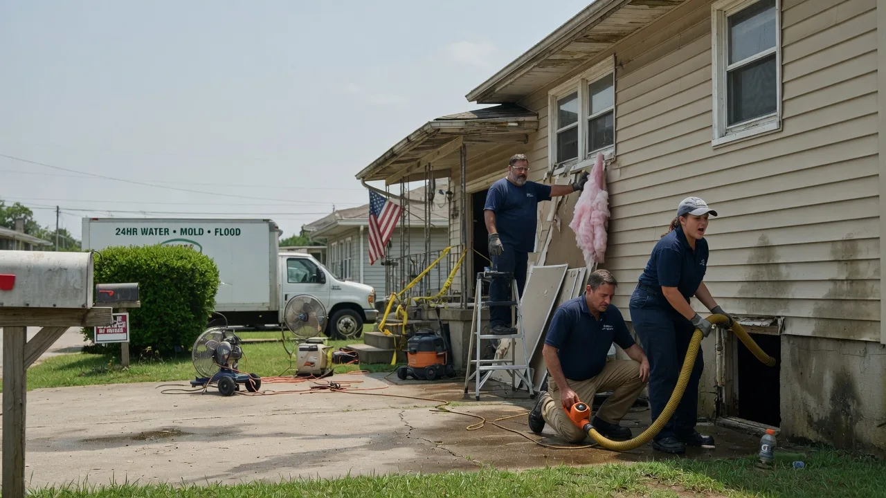 Water Damage Repair in Tuscumbia, AL near me